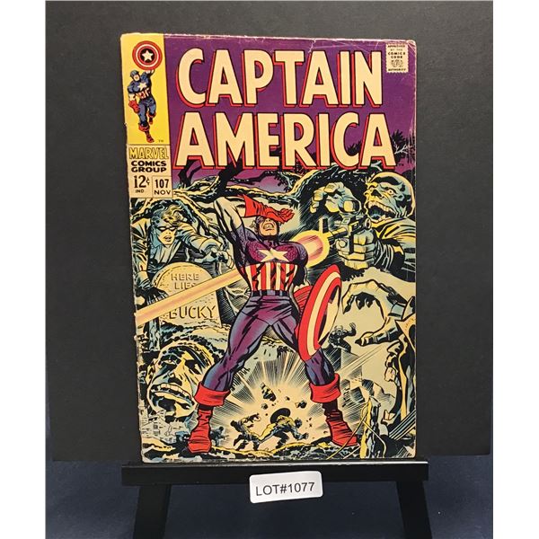 Captain America #107 (1968) KEY Issue