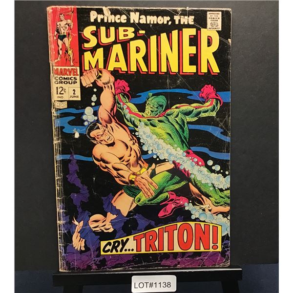 Sub-Mariner #2 (1968) KEY Issue