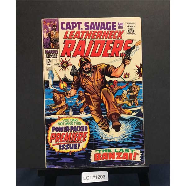 Capt. Savage and his Leatherneck Raiders #1 (1968)