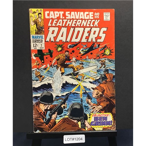 Capt. Savage and his Leatherneck Raiders #7 (1968)