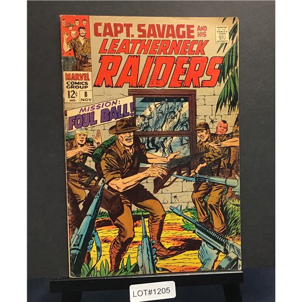 Capt. Savage and his Leatherneck Raiders #8 (1968)