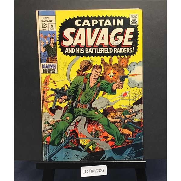 Capt. Savage and his Battlefield Raiders #9 (1968)