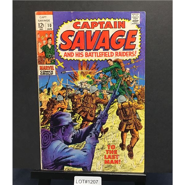 Capt. Savage and his Battlefield Raiders #10 (1968)