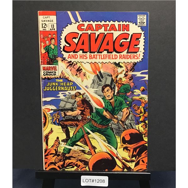 Capt. Savage and his Battlefield Raiders #13 (1969)