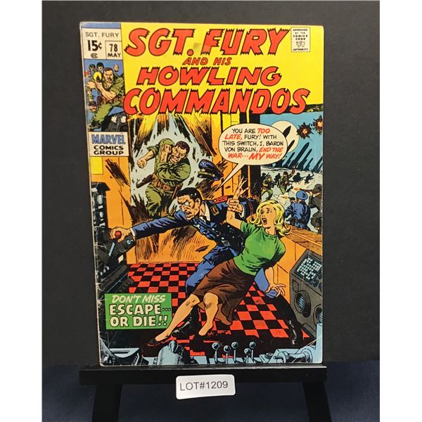Sgt. Fury and his Howling Commandos #78 (1970)