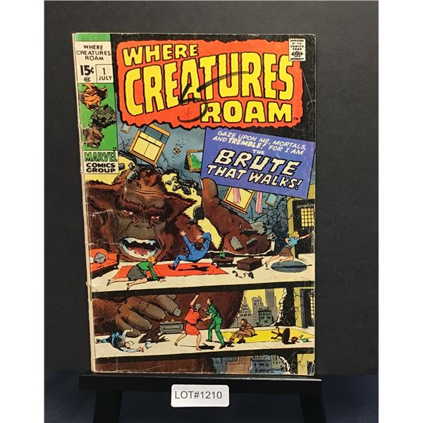 Where Creatures Roam #1 (1970)