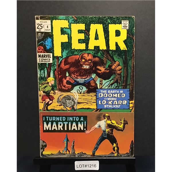 Fear #4 (1970)