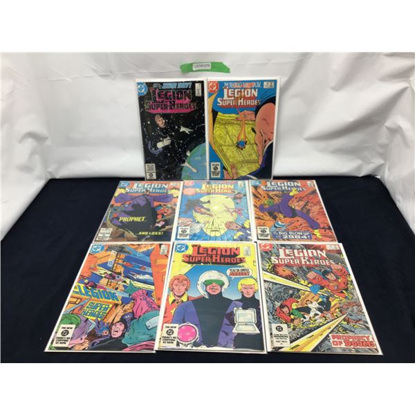 DC Legion of Super Heroes Comics #306-313 (1980s)