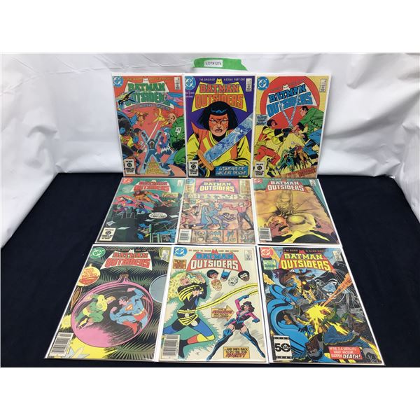 DC Batman and the Outsiders Comics  #10-22 (1980s)