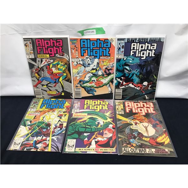 Alpha Flight #74-80 and Annuals