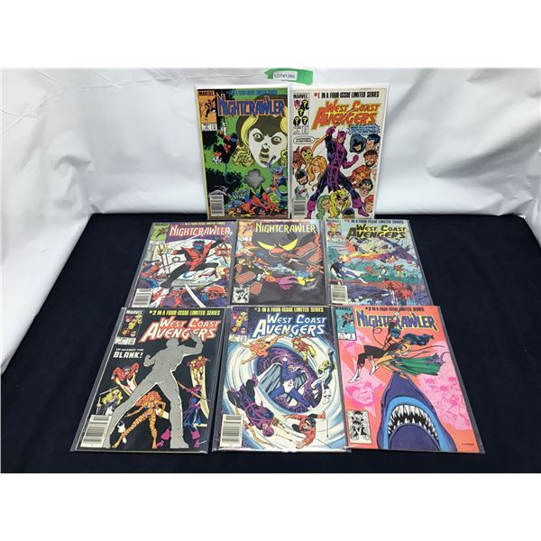 West Coast Avengers #1-4, Nightcrawler Comics #1-4