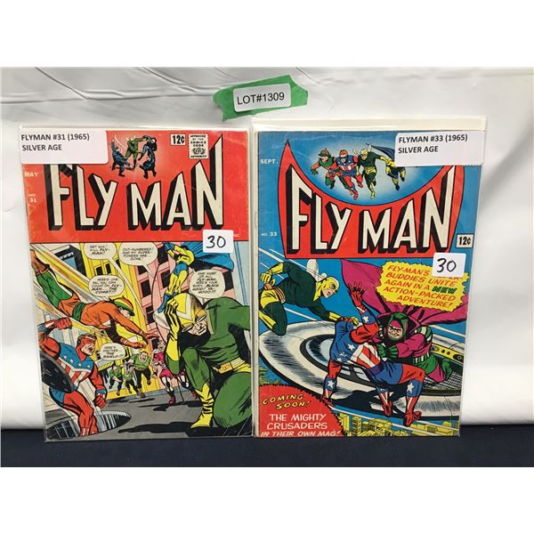 ACG Comics Fly Man #31, 33 (1963)