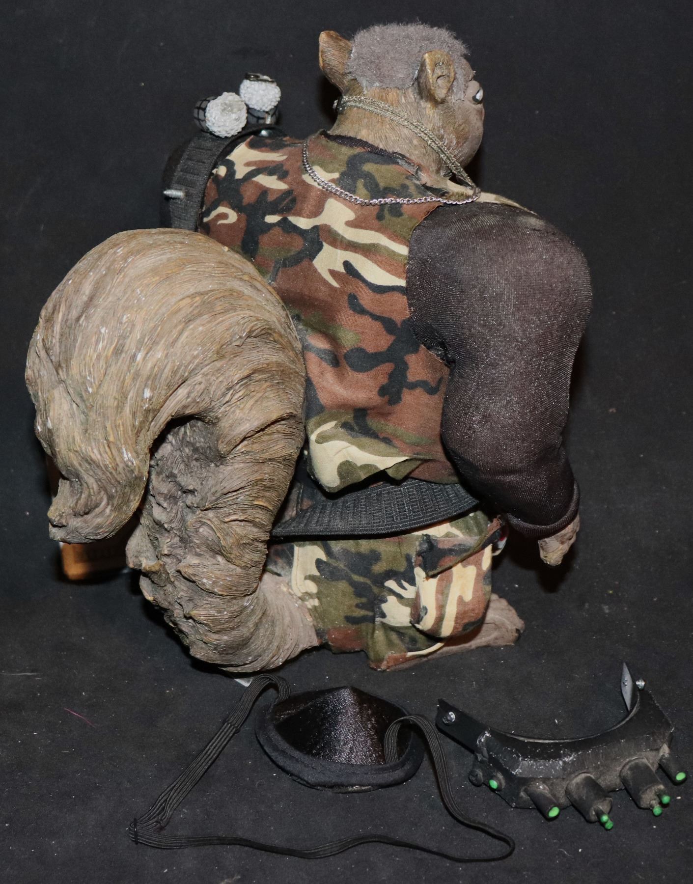 ZZ BIG BROTHER BENNY THE BB SQUIRREL RAMBO RANGER SOLDIER SCREEN MATCHED