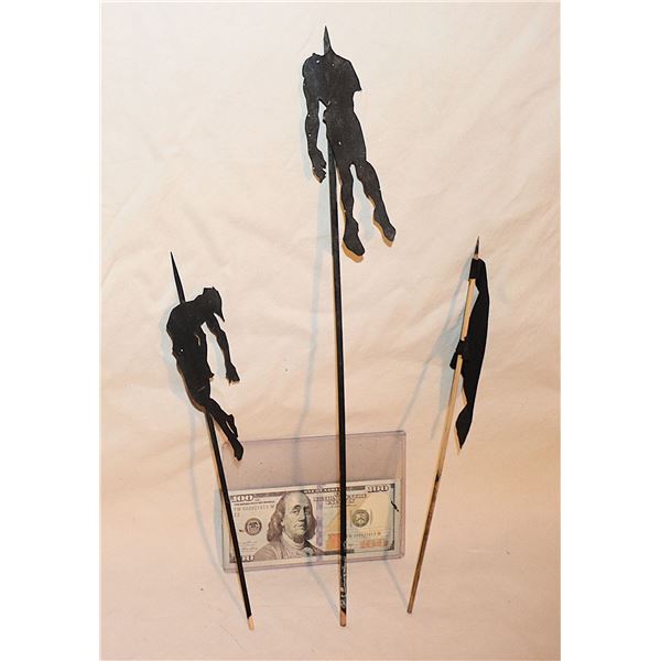 DRACULA BRAM STOKER'S SHADOW PUPPETS SCREEN USED LOT OF 3 G