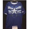 Image 1 : CAPTAIN AMERICA THE WINTER SOLDIER PROMO SHIRT SIGNED BY CHRIS EVANS & SEBASTIAN STAN SUPER HERO