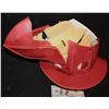 Image 4 : EYEONEYEZ LEATHER RED CROW IN A HAT FULL HEAD MASK PROTOTYPE