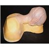 Image 2 : REBEL MOON ALIEN CREATURE DEMON SILICONE COWL MASK APPLIANCE ON BUST