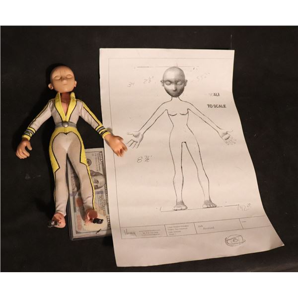 ROBOT CHICKEN TITAN MAXIMUM VOLTRON JODI SCREEN USED STOP MOTION  PUPPET