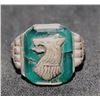 Image 1 : SHANGHAI KNIGHTS RATHBONE GRIFFEN HEAD RING SCREEN MATCHED HERO W/ PROVENANCE