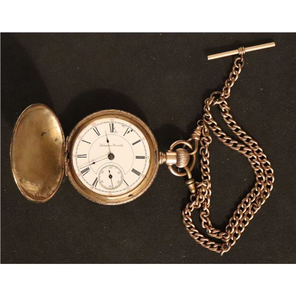 SHANGHAI KNIGHTS ROY GOLD POCKET WATCH & FOB CHAIN SCREEN USED HERO W/ SPYGLASS PROVENANCE