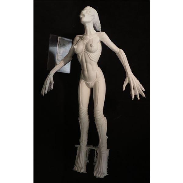 SPECIES II 2 SIL ALIEN PUPPET MAQUETTE MASTER LARGE SCALE WHITE