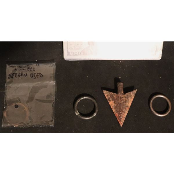 THE CELL VINCENT D'ONOFRIO HANGING RINGS AND SPEAR HEAD SCREEN USED