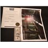 Image 1 : UNDERWORLD SUBWAY PRODUCTION ARTWORK SIGNED AUTOGRAPHED W/ PROVENANCE