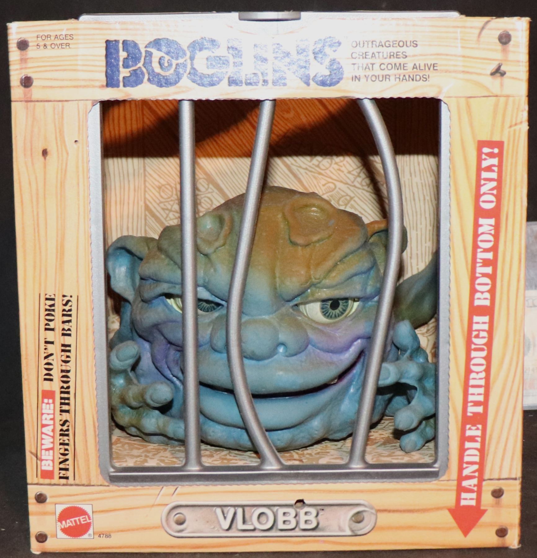 BOGLINS LARGE VLOBB VINTAGE MINT IN THE BOX