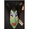 Image 1 : SLEEPING BEAUTY MALEFICENT 1992 VINTAGE DON POST LATEX MASK WITH TAG