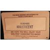 Image 2 : SLEEPING BEAUTY MALEFICENT 1992 VINTAGE DON POST LATEX MASK WITH TAG