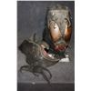 Image 1 : THE FLY VINTAGE LATEX MASK ROUGH SHAPE WITH THE ONE CLAW HAND PRICED TO SELL