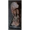 Image 2 : JURASSIC PARK SOLID BRONZE TYRANNOSAURUS REX FINE ART PIECE 27 INCHES