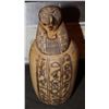 Image 1 : MUMMY THE CANOPIC JAR WITH HIEROGLYPHS VERY WELL MADE HEAVY