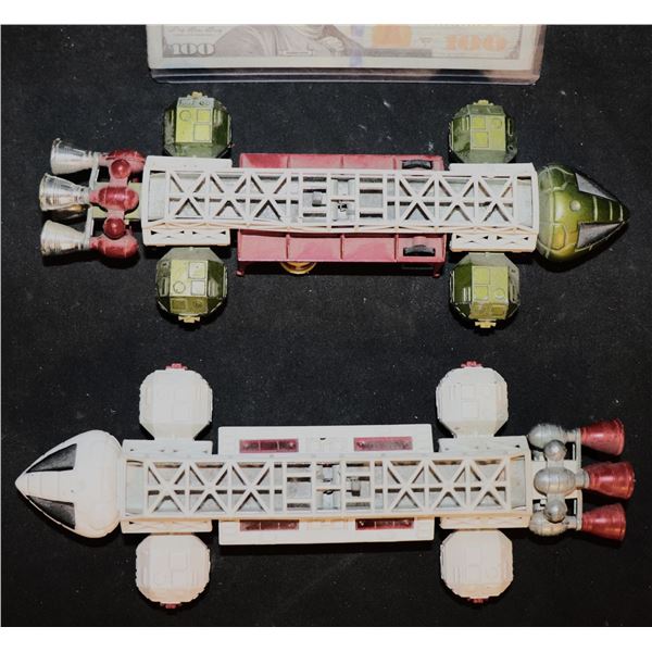SPACE 1999 EAGLE TRANSPORTER SPACESHIPS CAST METAL MINT CONDITION LOT OF 2