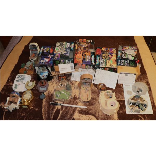 STAR WARS MICRO MACHINES 1994 SETS LOT OF 10 WITH 5 BOXES