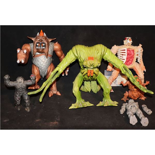 INHUMANOIDS TENDRIL METLAR D. COMPOSE 1986 HASBRO LOT OF 6