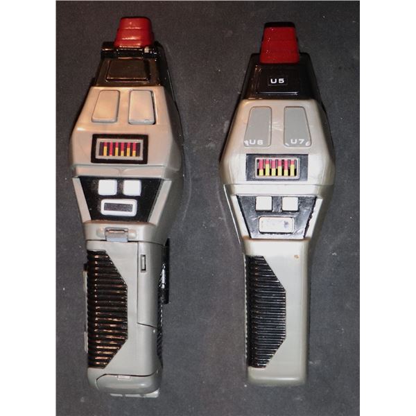 STAR TREK TNG PAIR OF PHASERS NEVER PLAYED WITH