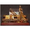 Image 3 : MEDIEVEL MACHINE FORCE OF THE FALCON CATAPULT NOBLE COLLECTION GOLD PLATED METAL