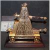 Image 1 : MEDIEVEL MACHINE BATTERING RAM NOBLE COLLECTION GOLD PLATED METAL