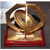 Image 1 : MEDIEVEL MACHINE THE MARINER'S COMPASS NOBLE COLLECTION GOLD PLATED METAL