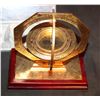 Image 2 : MEDIEVEL MACHINE THE MARINER'S COMPASS NOBLE COLLECTION GOLD PLATED METAL