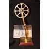 Image 2 : MEDIEVEL MACHINE ODOMETER GOLD PLATED METAL