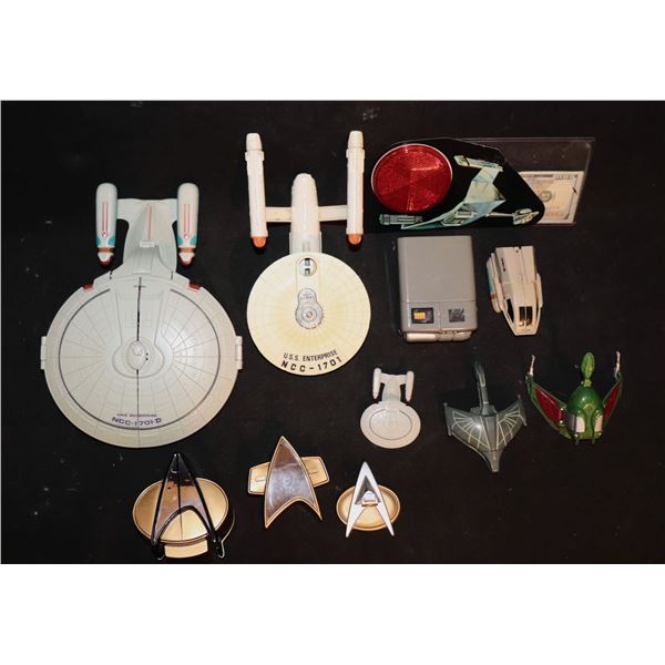 STAR TREK 1975 MEGO ENTERPRISE AND MISC VINTAGE TOYS