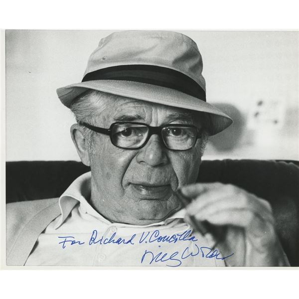 Sunset Boulevard Billy Wilder signed photo