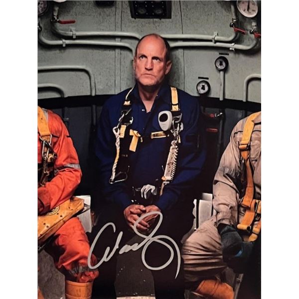 Last Breath Woody Harrelson signed movie photo