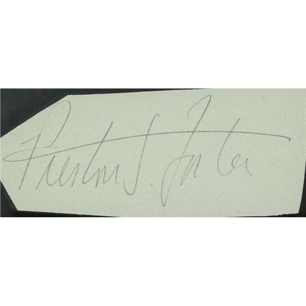 Annie Oakley Preston Foster signature cut