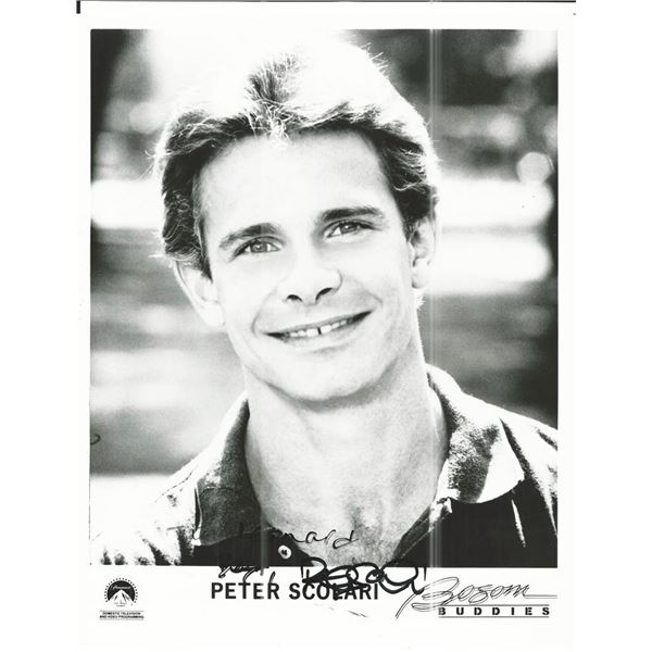Bosom Buddies Peter Scolari Signed Photo