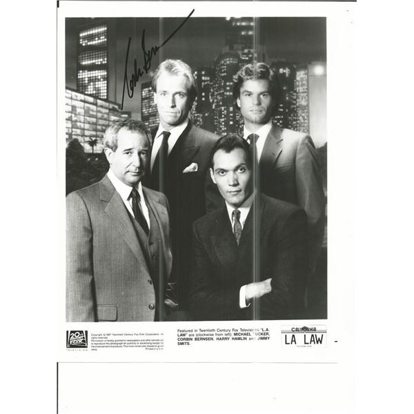 L.A. Law Corbin Bernsen Signed Photo