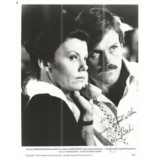 Audrey Rose John Beck Signed Movie Photo