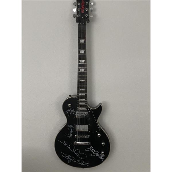 The Eagles band signed guitar